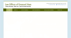 Desktop Screenshot of haaslawgroup.com